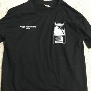Supreme Steep Technician Black Tee SS16